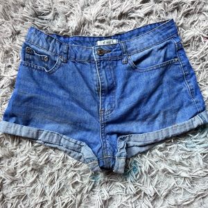 Forever 21 denim shorts